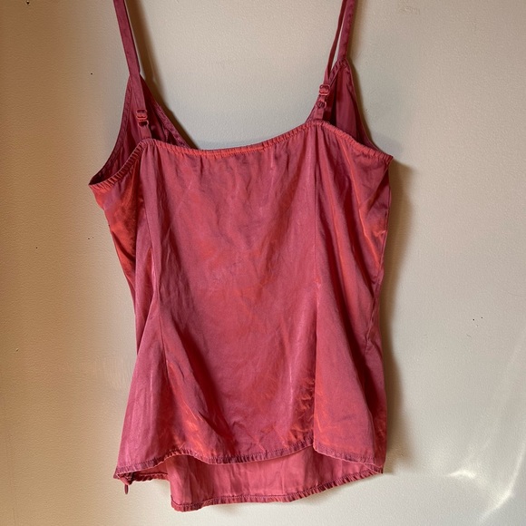 Tristan & Iseult pink embroidered satin cami - Picture 3 of 3